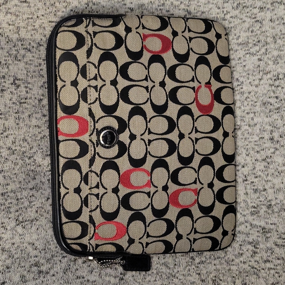 Coach tablet case